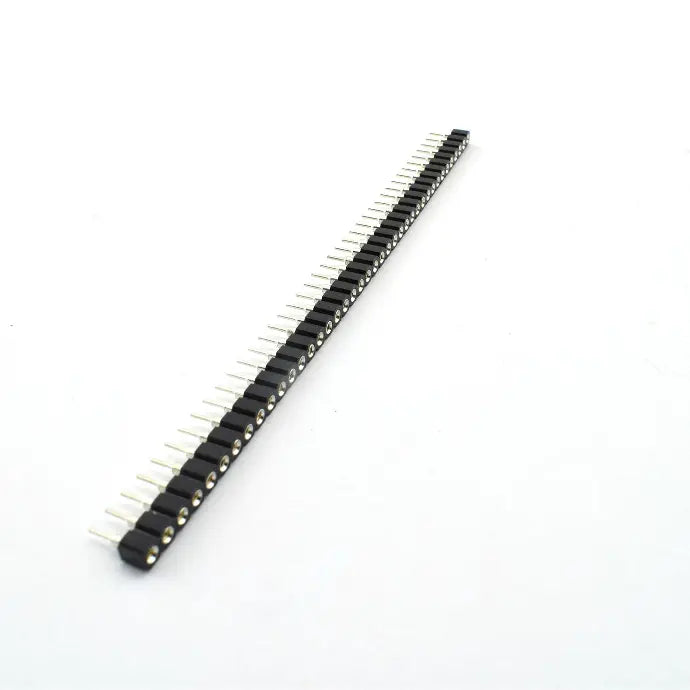 40-pin Female Mashined 2.54mm Header (10 Pack) product image for electronics and prototyping use