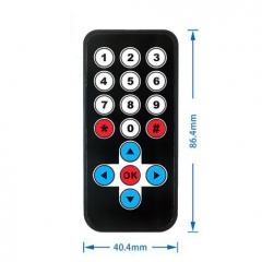 Microcontroller 51 lMP3 Infrared Remote Control product image for electronics and prototyping use