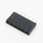 6-Pin Female 2.54mm Pitch Header (10 Pack) product image for electronics and prototyping use