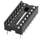 16 Pin IC Socket product image for electronics and prototyping use