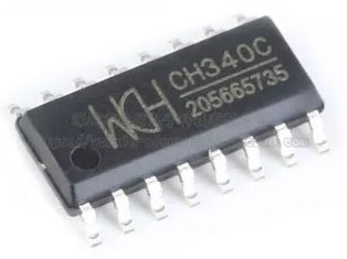 Ch340c USB Converter Chip Sop-16 product image for electronics and prototyping use