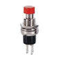 Red Momentary Push Button - Panel Mount product image for electronics and prototyping use