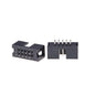 10-Pin 2x5 IDC Header Box PCB Mount Straight (5 Pack) product image for electronics and prototyping use