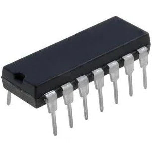 Quad operational amplifier LM324N product image for electronics and prototyping use