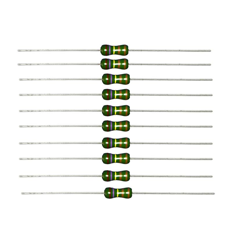 2k74 1% Metal Film Resistor (10 Pack) product image for electronics and prototyping use