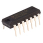 SN74LS04N hex inverter dip-14 product image for electronics and prototyping use