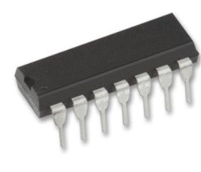 SN74LS163N Synchronous 4-BIT Binary Counter DIP-16 product image for electronics and prototyping use