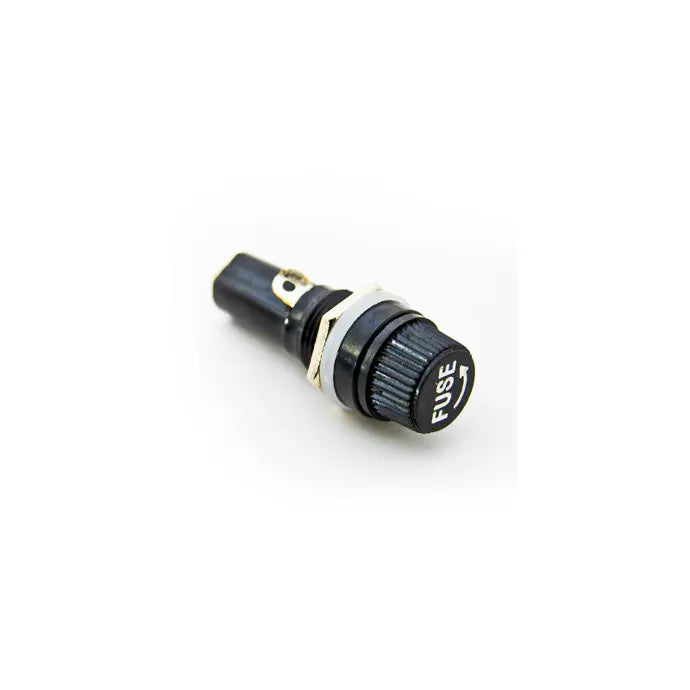32X6mm panel mount fuse holder product image for electronics and prototyping use