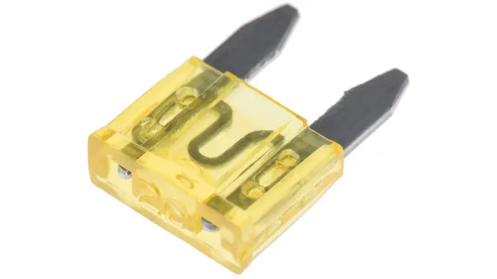 Mini Blade Fuse 20A (5 Pack) product image for electronics and prototyping use