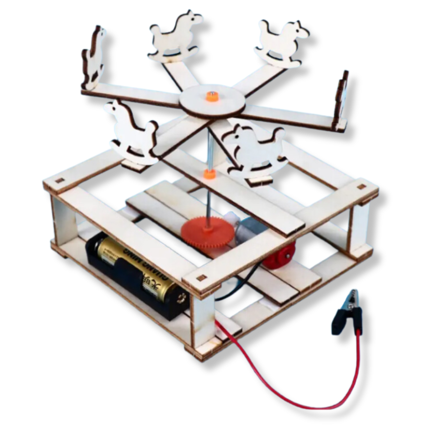 STEM Educational Toys - Charlie the small wooden horse product image for electronics and prototyping use