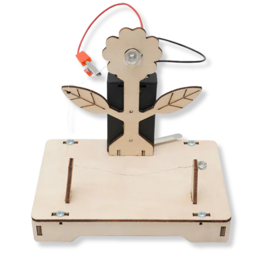 STEM Educational Toy - Sunny the DIY electric light flower product image for electronics and prototyping use