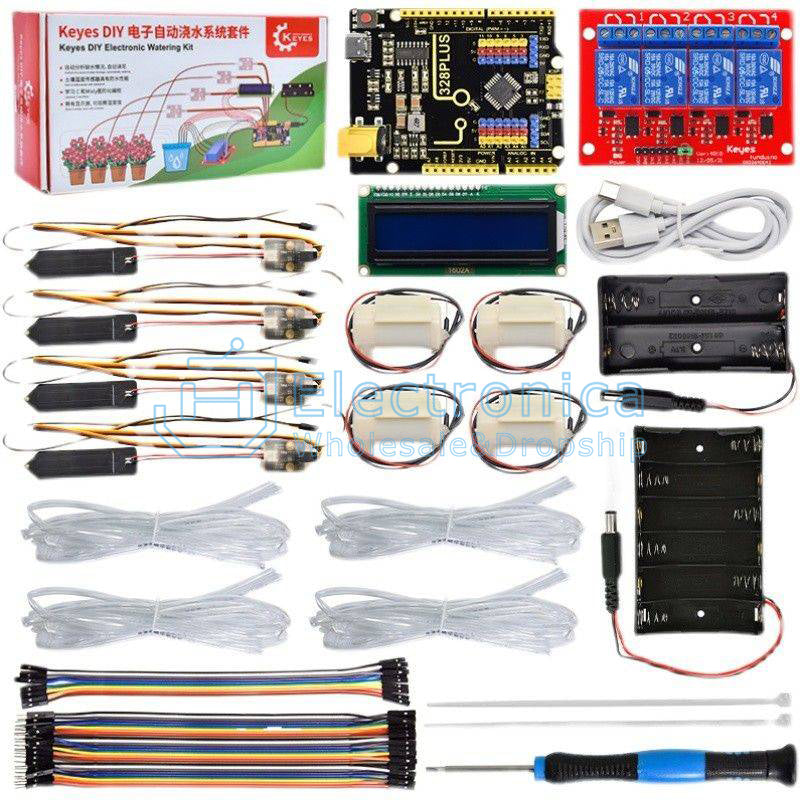 DIY Automatic Flower Watering Kit - I Found Tech Chinese Warehouse Import