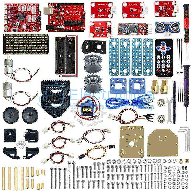 KEYES Mini Tank Car Kit - I Found Tech Chinese Warehouse Import