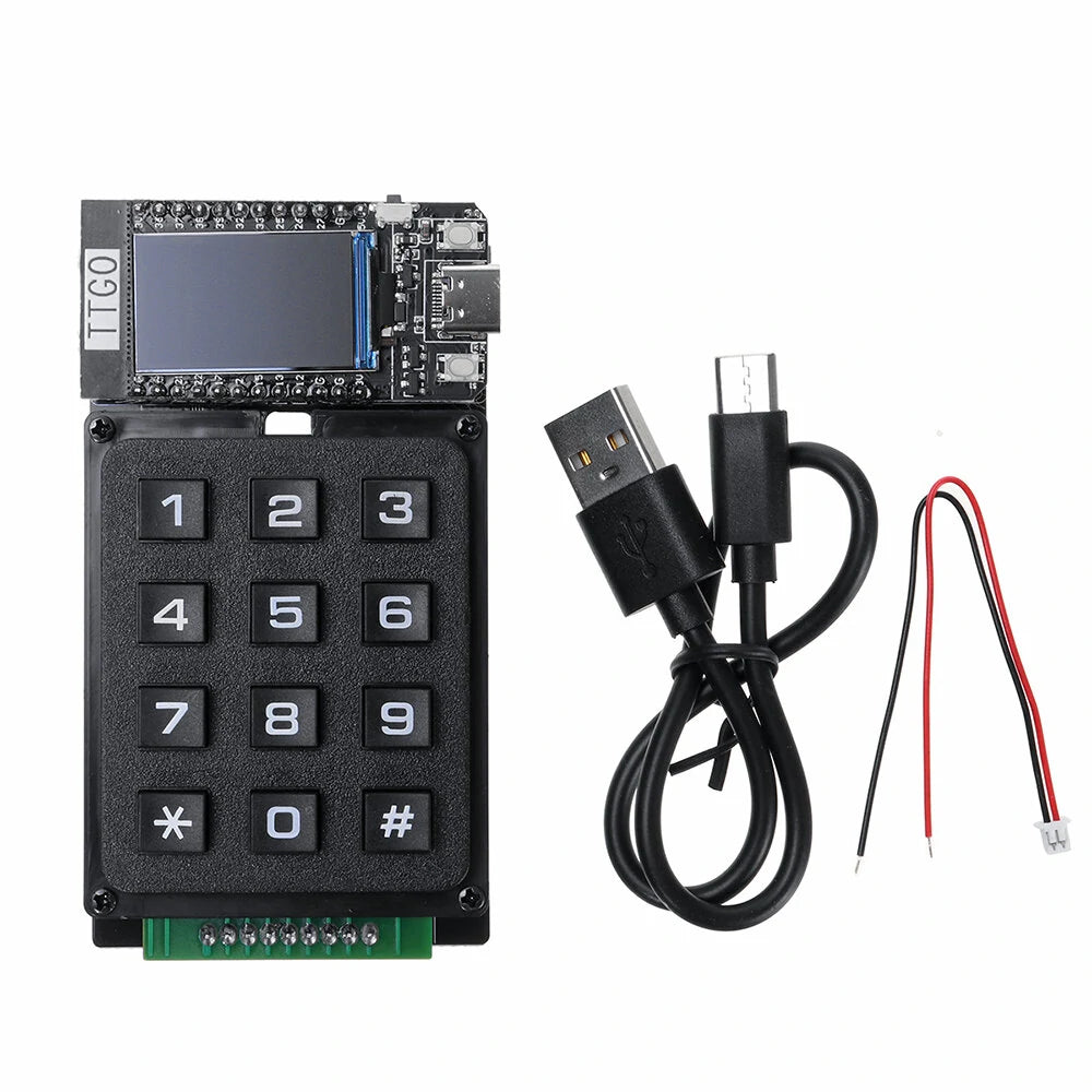 LILYGO T-Display Keyboard for LNURLPoS product image for electronics and prototyping use