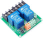Dual 30A 5V relay module product image for electronics and prototyping use