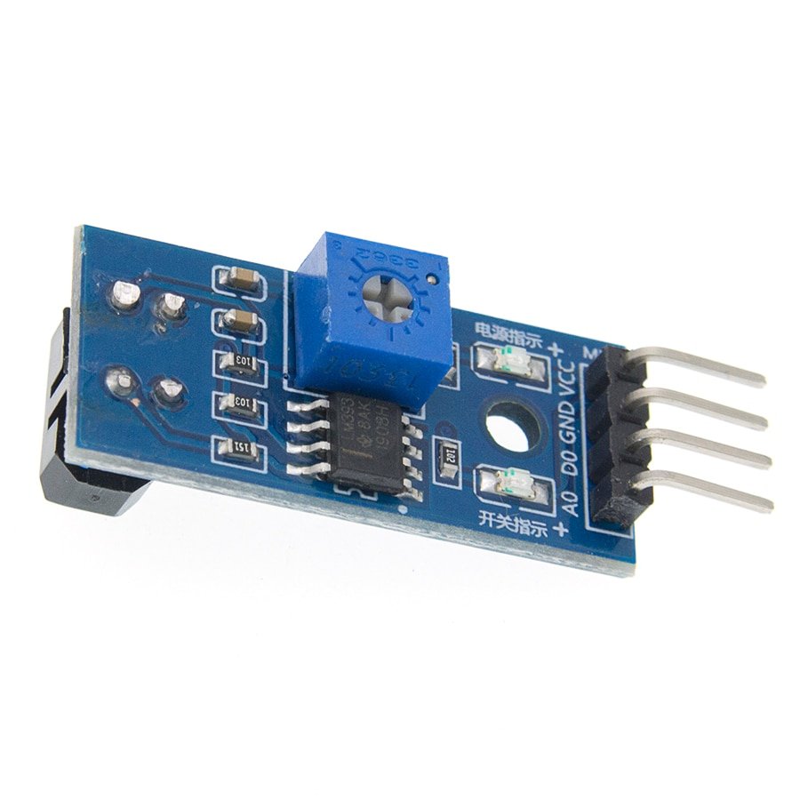 TCRT5000 infrared reflective line tracking module product image for electronics and prototyping use