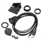 USB 3.0 and 3.5mm Audio Extension Panel Mount product image for electronics and prototyping use