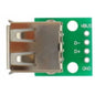 USB female breakout type A product image for electronics and prototyping use