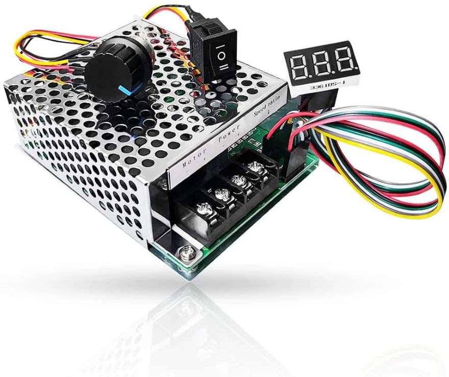 40A DC Motor Speed Controller PWM product image for electronics and prototyping use