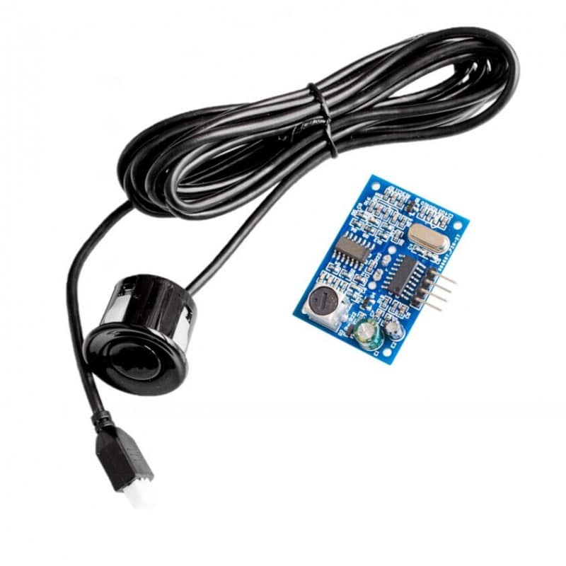 Ultrasonic distance sensor waterproof product image for electronics and prototyping use