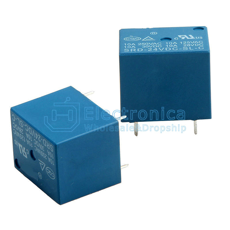 SRD-24VDC-SL-C 5 Pin Relay - I Found Tech Chinese Warehouse Import