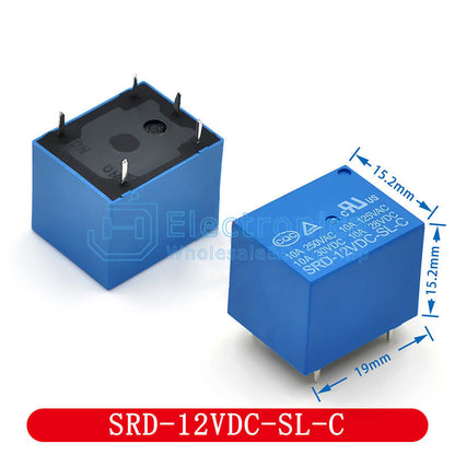 5PIN SRD- 05VDC SRD- 12VDC SRD- 24VDC Relay - I Found Tech Chinese Warehouse Import - 12V