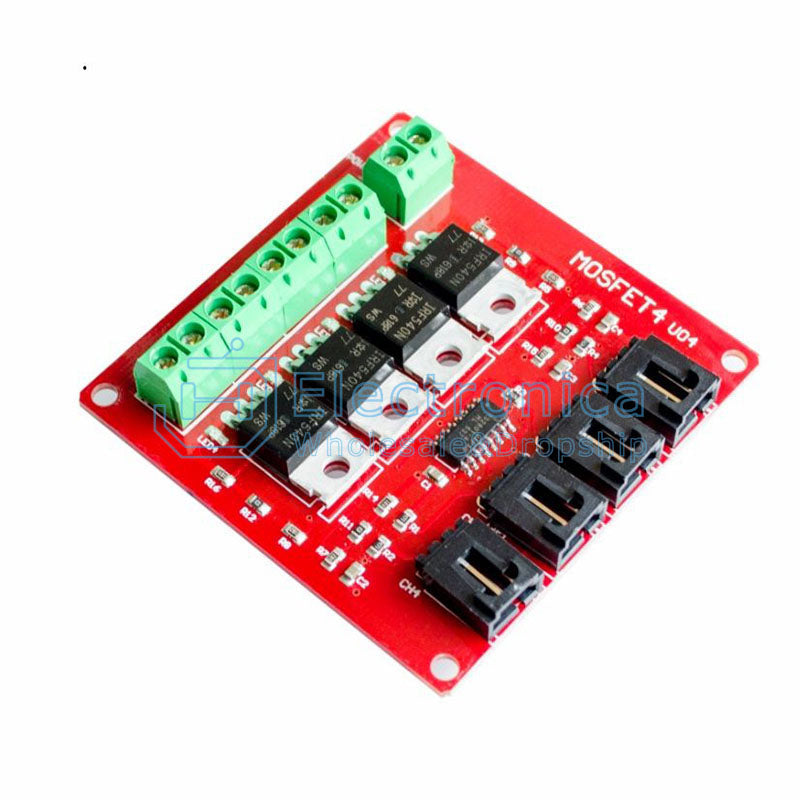 4 Channel IRF540 MOSFET Switch Module - I Found Tech Chinese Warehouse Import