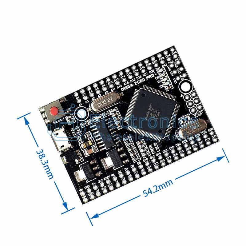 Mega2560 PRO ATMEGA2560-16AU USB CH340G Development Board - I Found Tech Chinese Warehouse Import - Mega2560 Pro (MICRO)