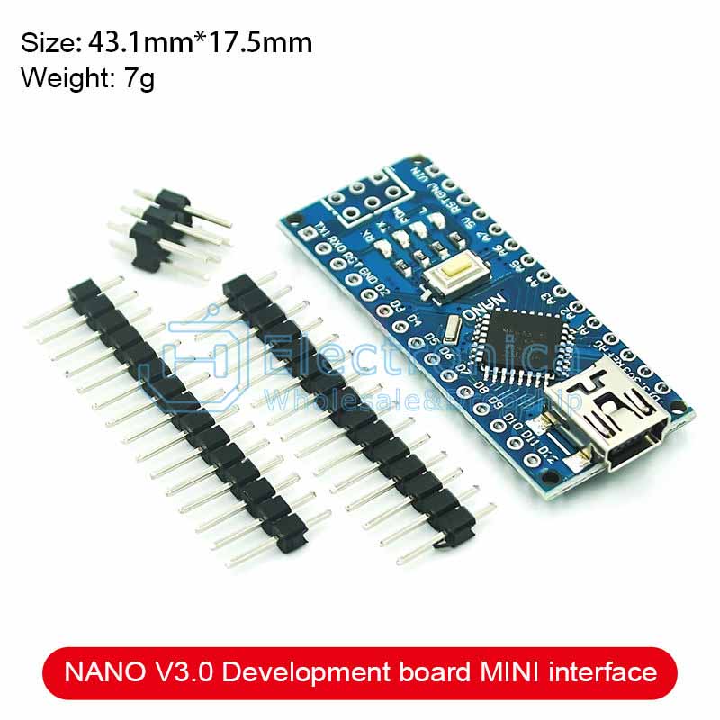 Nano V3.0 ATMEGA328P Development Board, No Welding, Without Cable - I Found Tech Chinese Warehouse Import - Option...