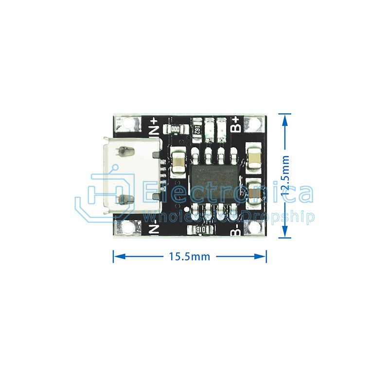 TP4056 18650 Lithium Battery Charging Protection Board