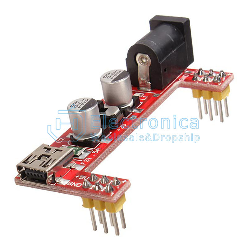 5V/3.3V 2 Channel Breadboard Power Module - I Found Tech Chinese Warehouse Import