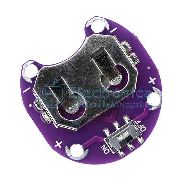CR2032 Lilypad Coin Cell Battery Holder Module - I Found Tech Chinese Warehouse Import