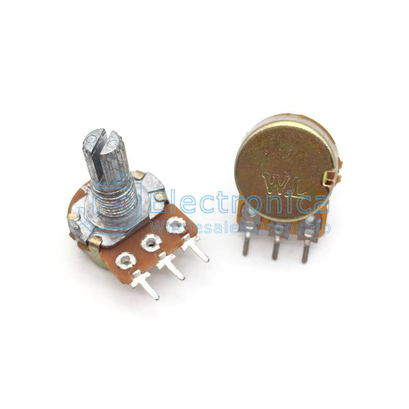 5/10/20/50/100K WH148 3pin 15mm Single Potentiometer - I Found Tech Chinese Warehouse Import - Option 15181;17422