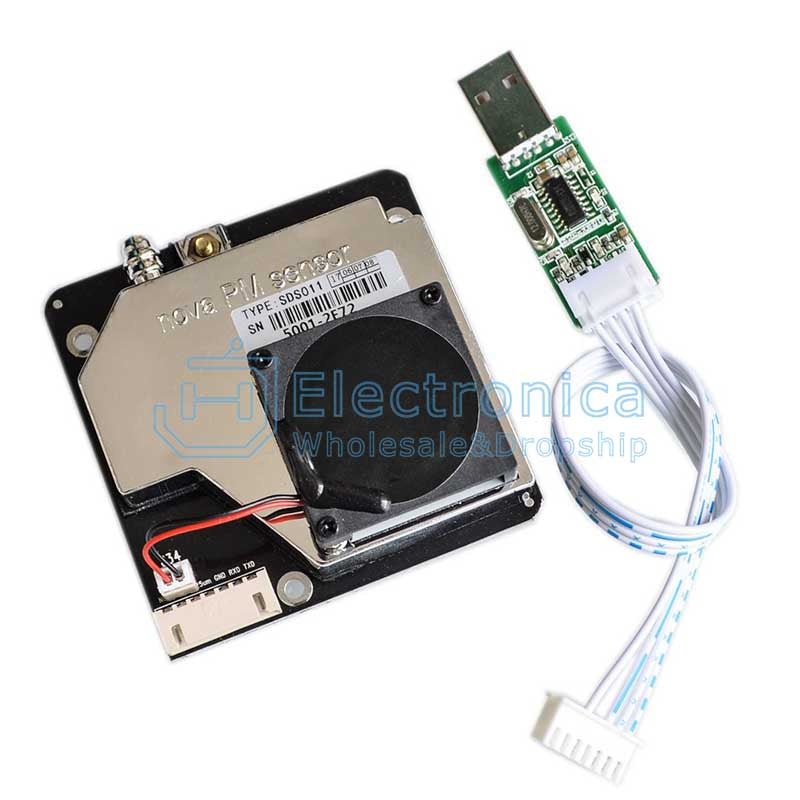 SDS011 PM2.5 Laser Sensor - I Found Tech Chinese Warehouse Import