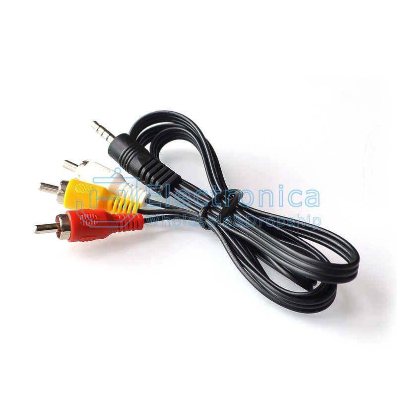 3.5mm Male Plug to 3RCA Audio Video Cable - I Found Tech Chinese Warehouse Import