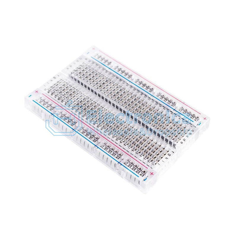 83X55MM 400 Holes Transparent Breadboard - I Found Tech Chinese Warehouse Import