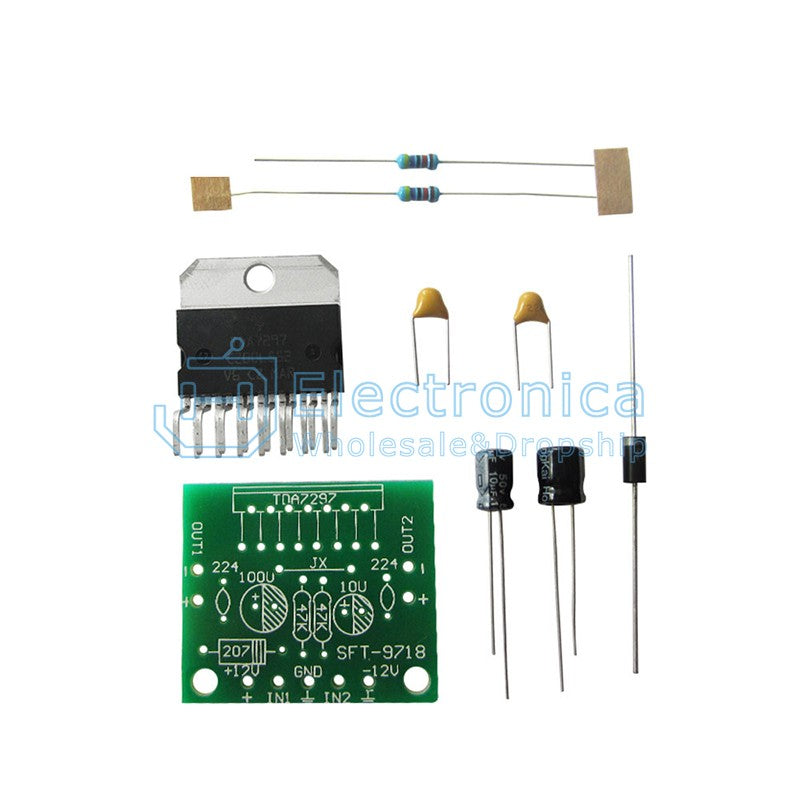 TDA7297 Power Amplifier Board DIY parts - I Found Tech Chinese Warehouse Import