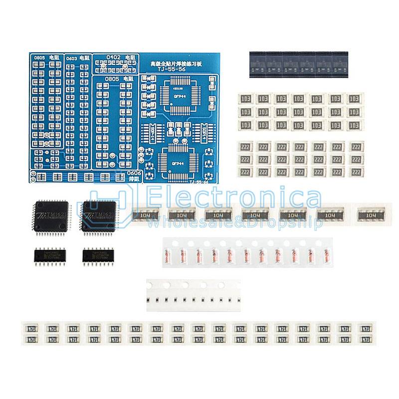 SMT SMD Component Welding Practice Board DIY Kit - I Found Tech Chinese Warehouse Import