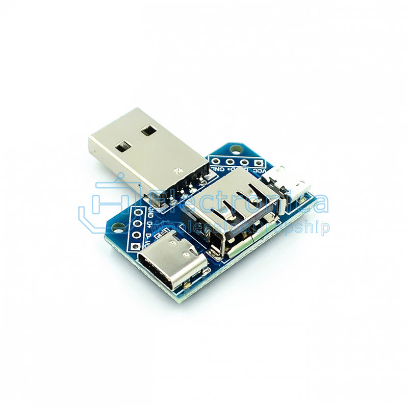 Male to Female/Micro USB to Type-C Adapter Board - I Found Tech Chinese Warehouse Import - microType-C