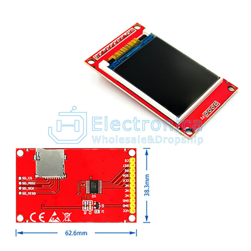 1.44/1.8/2.0/2.2/2.8 Inch TFT LCD Colorful Screen Display Module