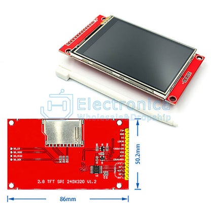 1.44/1.8/2.0/2.2/2.8 Inch TFT LCD Colorful Screen Display Module