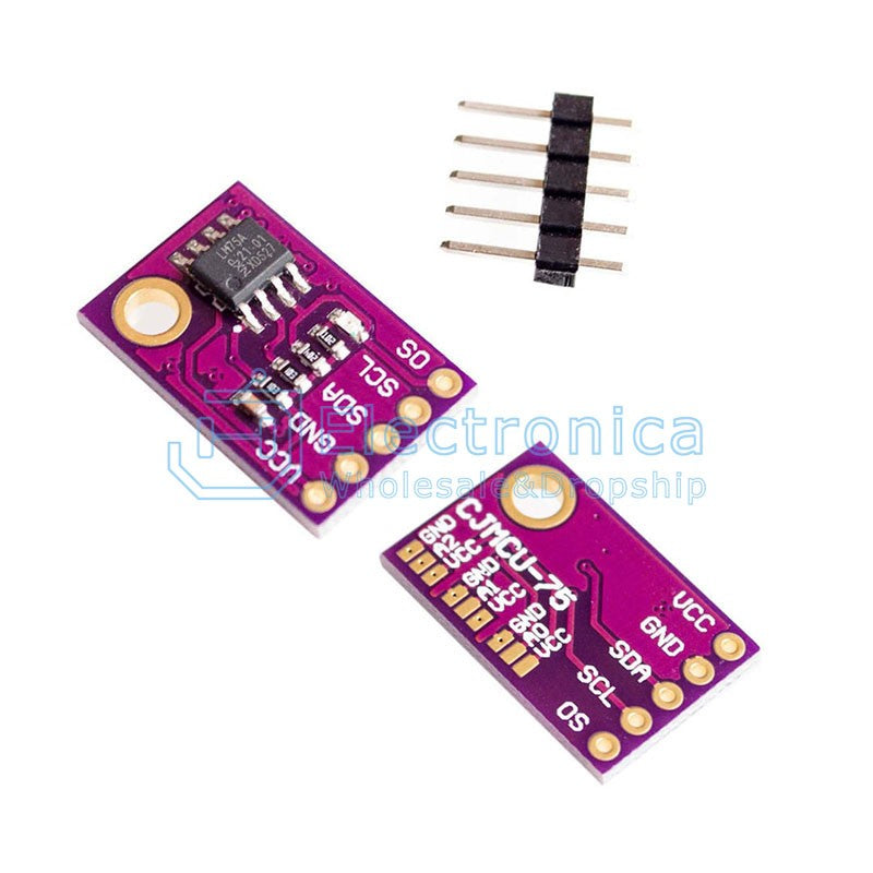 LM75 High Speed I2C Interface Temperature Sensor - I Found Tech Chinese Warehouse Import