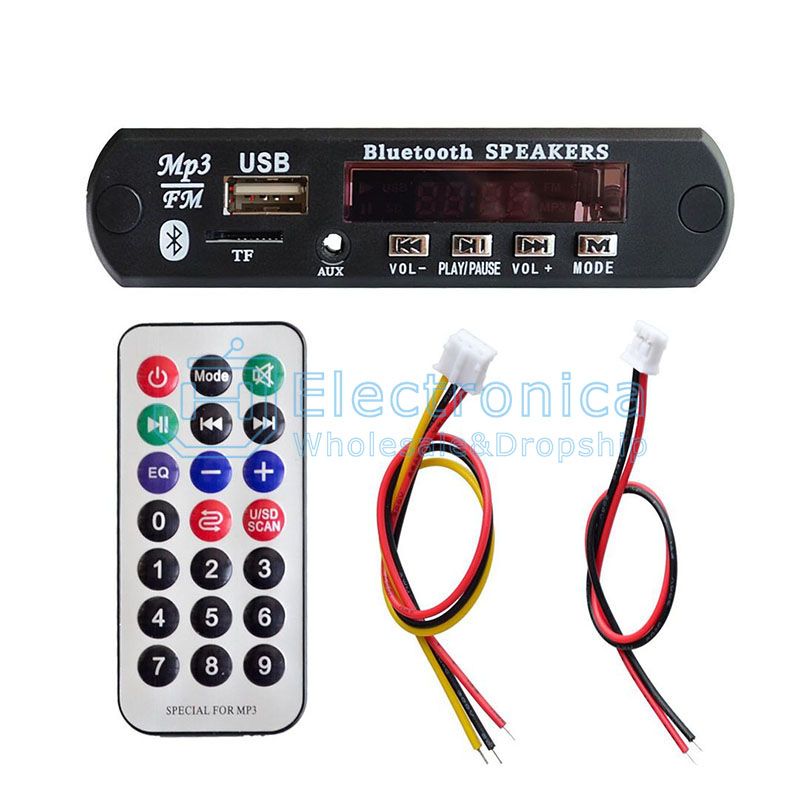 12V Lossless Decoder Board WAV+WMA+MP3 Decoder Board (Without battery) - I Found Tech Chinese Warehouse Import