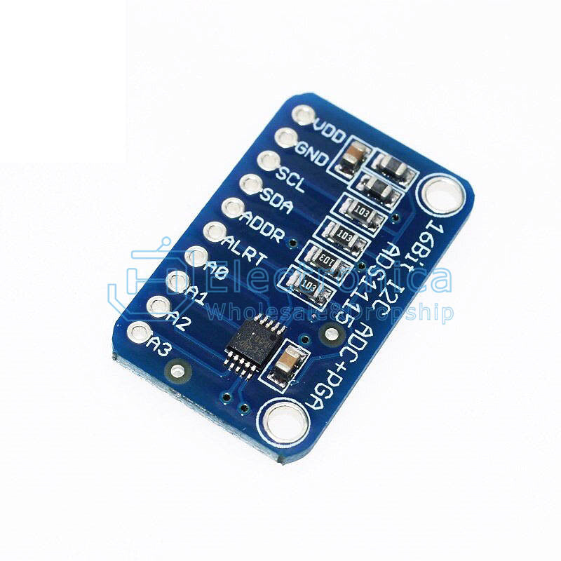 ADS1115 I2C 16-Bit Analog-to-Digital Module - I Found Tech Chinese Warehouse Import - Made in China