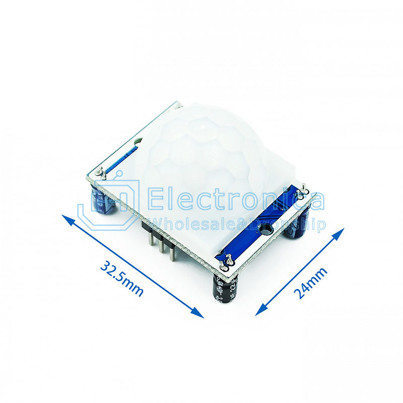 HC-SR501 Infrared Human Motion Module - I Found Tech Chinese Warehouse Import - Blue