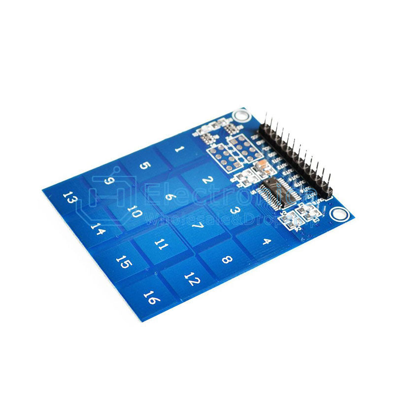 TTP229 16 Channel Digital Capacitive Touch Sensor - I Found Tech Chinese Warehouse Import