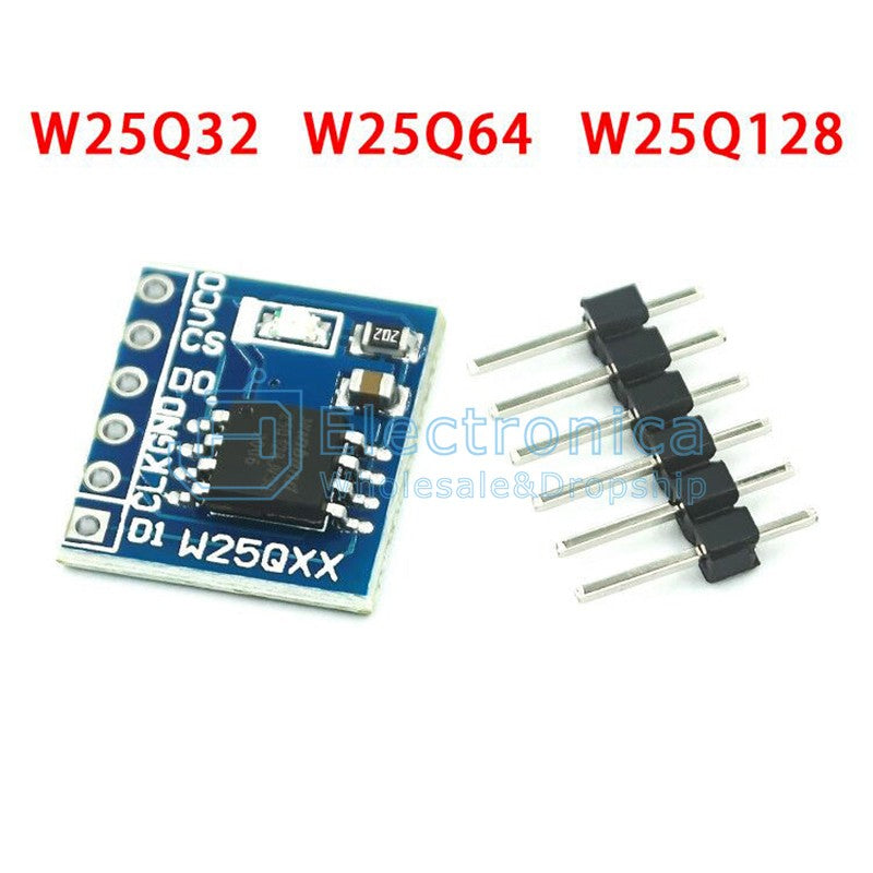W25Q32 W25Q64 W25Q128 FLASH Storage Module - I Found Tech Chinese Warehouse Import - W25Q128