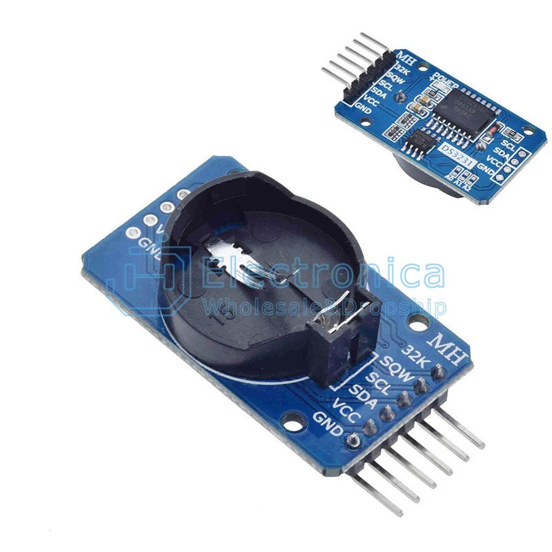 DS3231 AT24C32 IIC Module Precision Clock Module - I Found Tech Chinese Warehouse Import - with battery