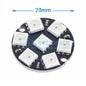 1/3/4/7/8/12/16/24 Bit WS2812 5050 RGB LED Lamp Panel Module