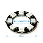 1/3/4/7/8/12/16/24 Bit WS2812 5050 RGB LED Lamp Panel Module
